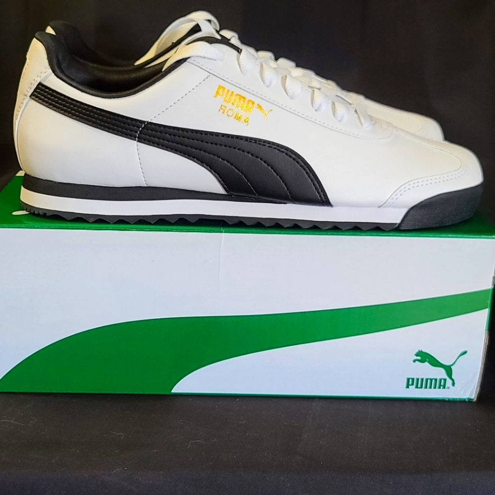 Puma Roma Basic White/Black